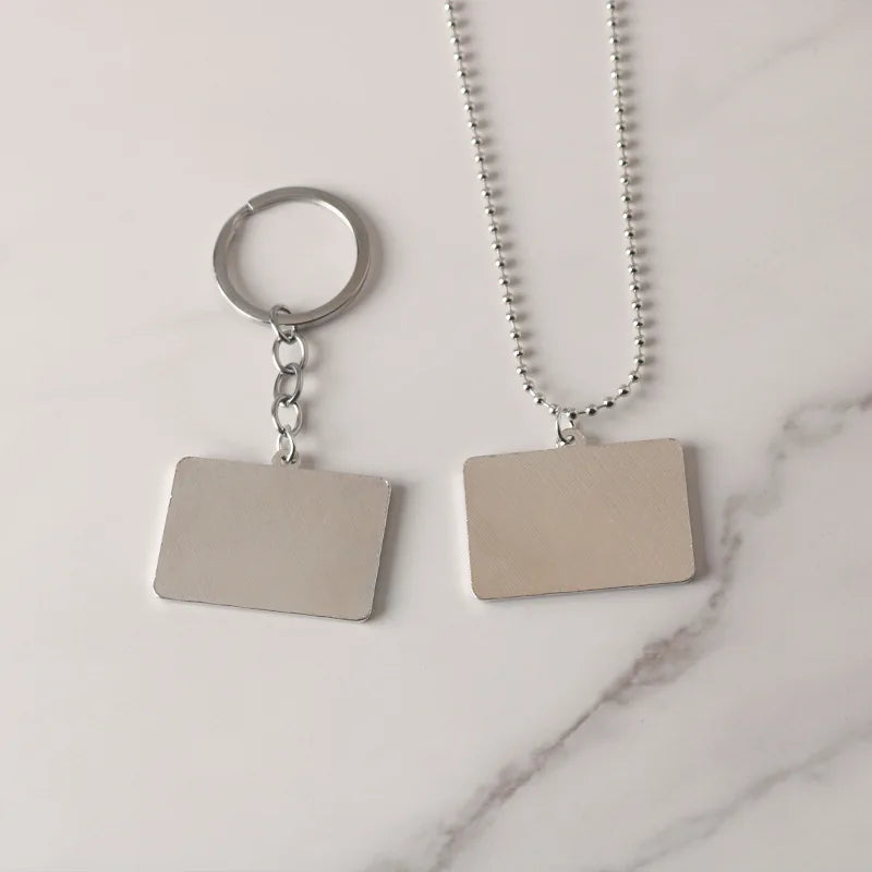 قلادة هيب هوب راب مع سلسلة مفاتيح، قلادة هوية رافيان آمو، قلادة معدنية مع سلسلة مفاتيح، مجوهرات بحروف إنجليزية، 2024