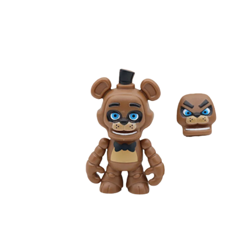 مجسمات شخصيات لعبة FNAF، نموذج لعبة Midnight Toy Foxy Chica Change Masks، مجسمات شخصيات الحركة، ملحقات، هدايا عيد ميلاد للأطفال، ألعاب