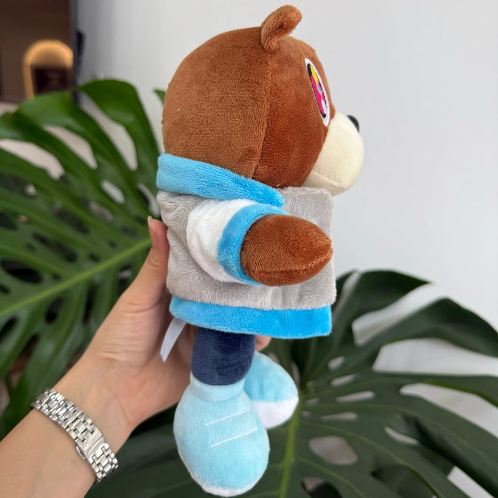 دمية دب كاواي كاني دروب آوت، دمية دب قطيفة، هدية مثالية لحفلات التخرج وتزيين المنزل أو كهدية عيد ميلاد.