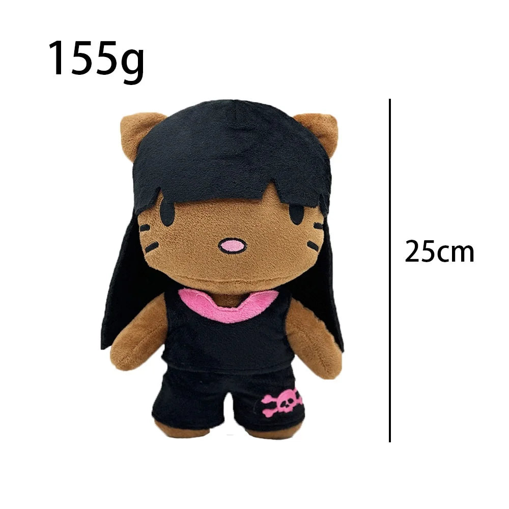 متوفر في المخزون: دمية هيلو كيتي القطيفة من مينيسو، دمية نيكي ميناج القطيفة، دمية حيوانات أنمي قطيفة، دمية قطيفة ناعمة، هدايا للأطفال