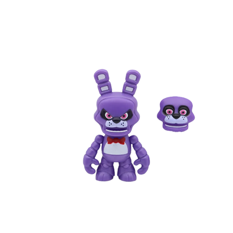 مجسمات شخصيات لعبة FNAF، نموذج لعبة Midnight Toy Foxy Chica Change Masks، مجسمات شخصيات الحركة، ملحقات، هدايا عيد ميلاد للأطفال، ألعاب