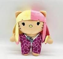 متوفر في المخزون: دمية هيلو كيتي القطيفة من مينيسو، دمية نيكي ميناج القطيفة، دمية حيوانات أنمي قطيفة، دمية قطيفة ناعمة، هدايا للأطفال